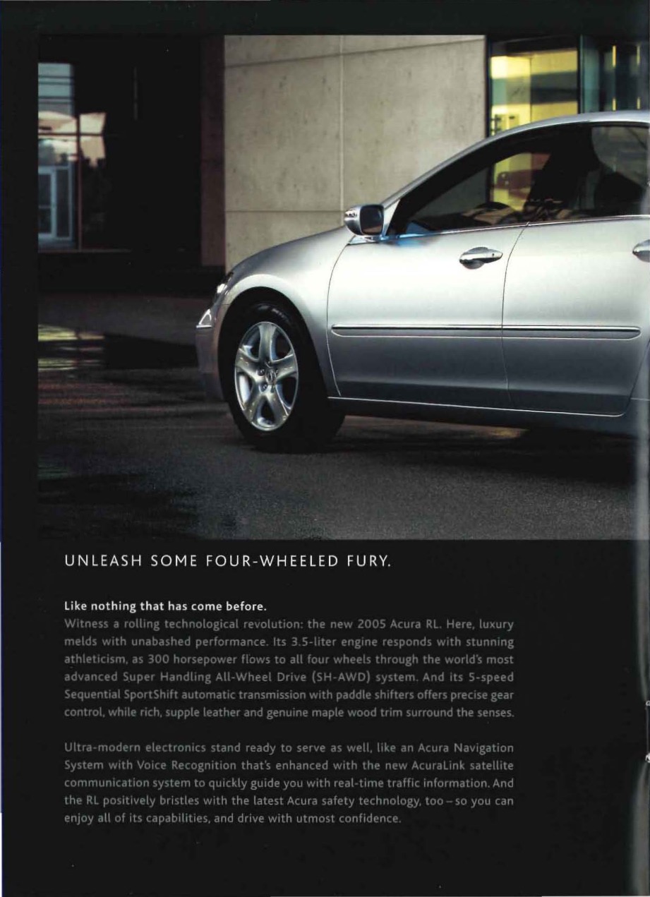 2005 Acura Brochure Page 7